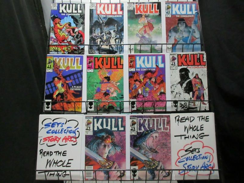 KULL THE CONQUEROR 1-10 Robert E. Howard complete set!