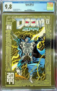 Doom 2099 #1 Direct Edition (1993) - CGC 9.8 - Cert#4253502011