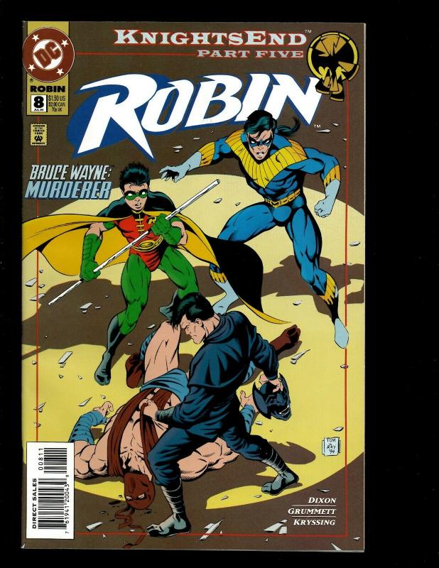 Lot Of 12 Robin DC Comics # 0 1 2 3 4 5 6 7 8 9 10 11 Batman Knightquest SM4