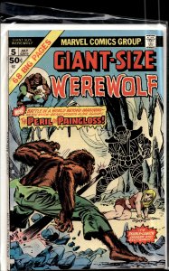 Giant-Size Werewolf #5 (1975) Werewolf by Night
