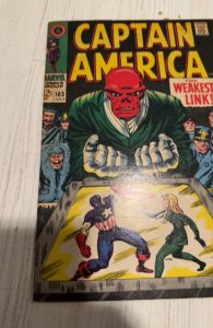 Captain America #103 (1968)vs the res skull