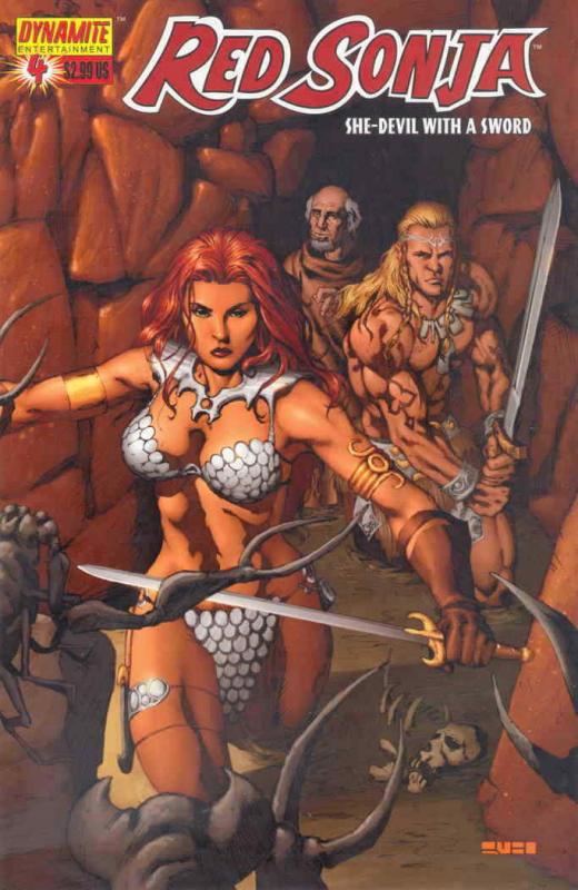 Red Sonja (Dynamite) #4D VF/NM; Dynamite | save on shipping - details inside