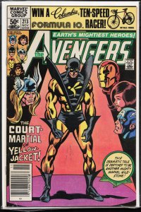 The Avengers #213 (1981) The Avengers