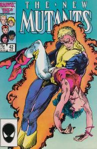 New Mutants, The #42 FN ; Marvel | Chris Claremont