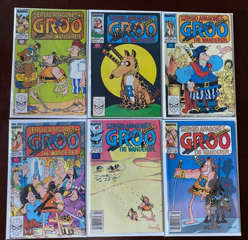 Groo the Wanderer lot 30 different from #5-49 6.0 FN (1985-89)