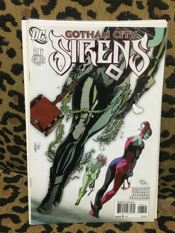 GOTHAM CITY SIRENS - DC - #8-26 - 2010-11 - 19 ISSUES - VF+ Or Better