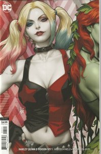 Harley Quinn & Poison Ivy # 1 Artgerm Connecting Variant Cover Set NM DC [E2] 
