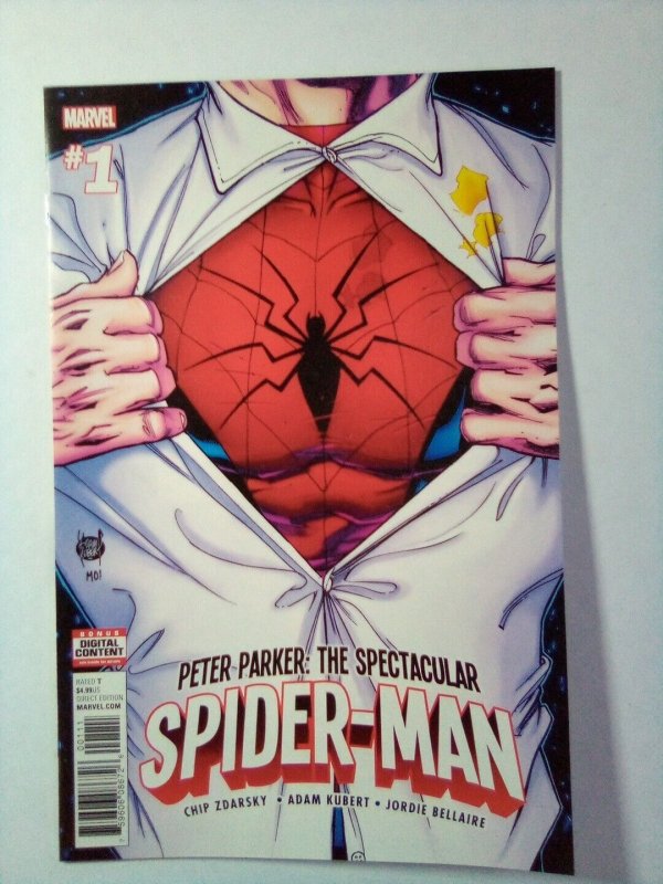 Peter Parker, The Spectacular Spider-Man#1 1st Teresa Parker NM- Marvel Comic... 