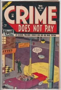 Crime Does Not Pay #108 (Mar-52) FN+ Mid-High-Grade The Police