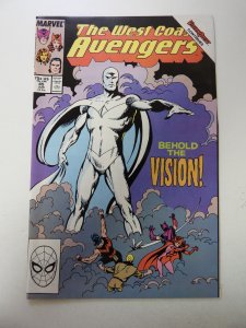 West Coast Avengers #45 (1989) 1st appearance of White Vision VF+ condition