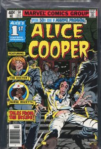 Marvel Premiere #50 (1979) Alice Cooper [Key Issue]