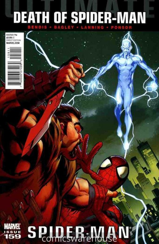 ULTIMATE COMICS: SPIDER-MAN (2009 MARVEL) #159 NM