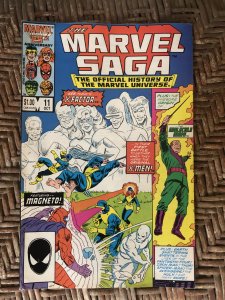 The Marvel Saga The Official History of the Marvel Universe #11 (1986)