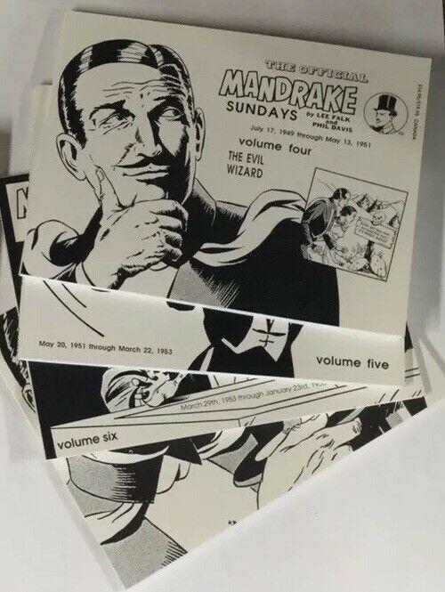 Mandrake The Magician Volume 1 2 3 4 5 6 7 Near Mint Official Sundays B25