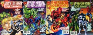 HEROES REBORN THE RETURN (1997 MARVEL) 1A-4A complete!
