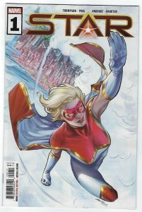 Star # 1 of 5 Cover A (Captain Marvel) NM Marvel