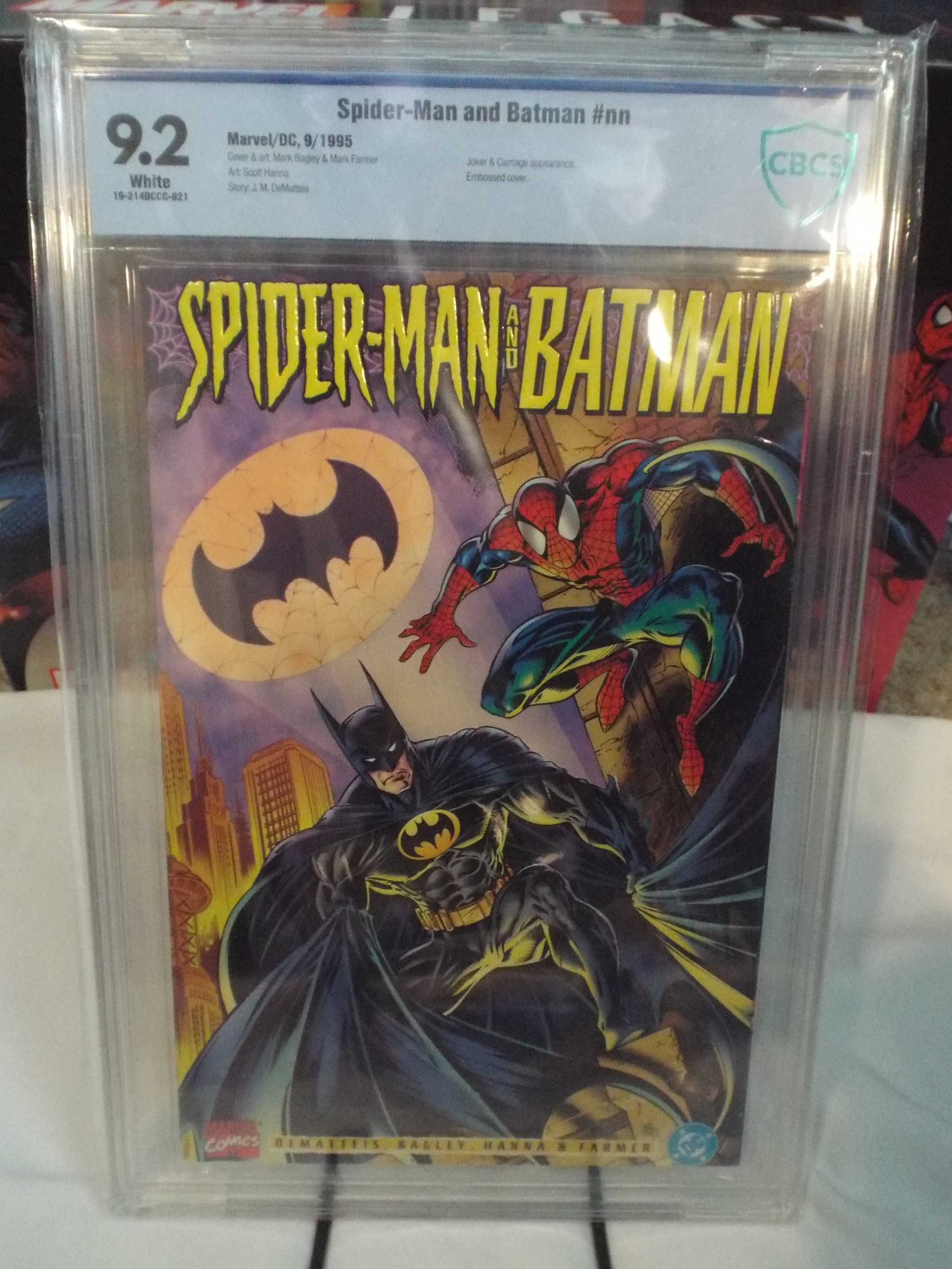 Spider-Man and Batman - CBCS  - Marvel 1995 - Joker and Carnage | Comic  Books - Modern Age / HipComic