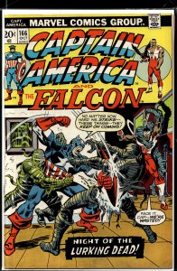 Captain America #166 (1973) Captain America and the Falcon