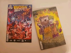 DC KO Boss Battle 1 • 2 Copy Collector Set • Horvath Beneath Trees Variant