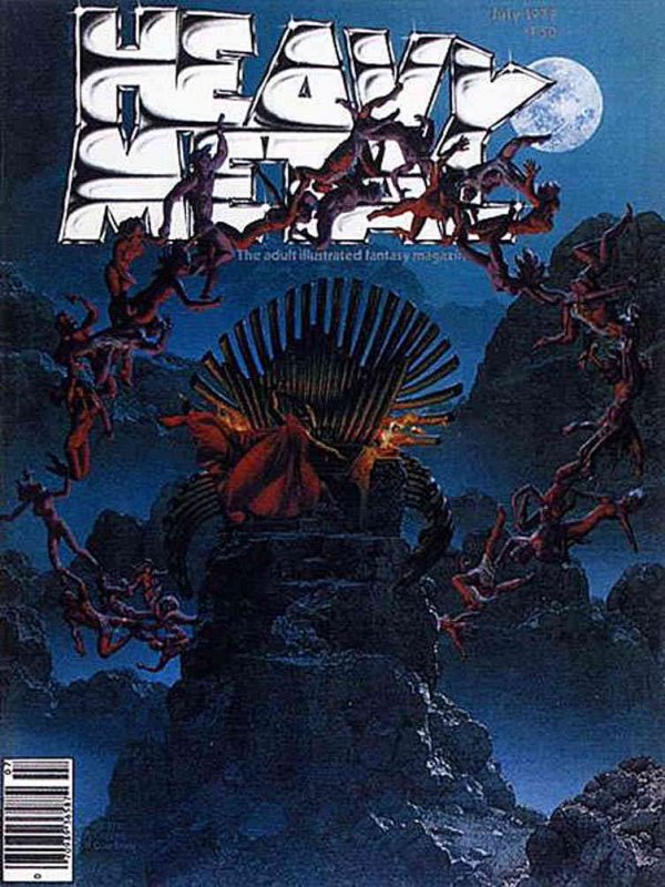 Heavy Metal #28 (Newsstand) FN ; HM | July 1979 Richard Corben