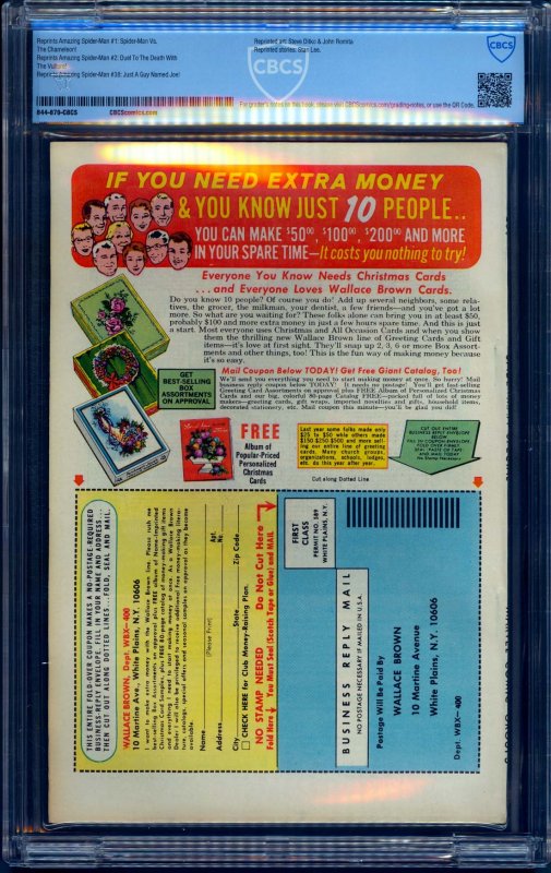 Amazing Spider-Man Annual #7 CBCS NM- 9.2 Off White to White