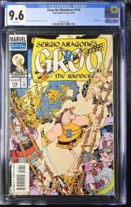 Groo the Wanderer #116 1994 Epic Comics CGC 9.6 White Pages