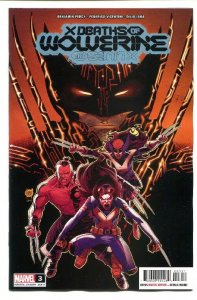 X DEATHS OF WOLVERINE (2021 MARVEL) #3 CVR A ADAM KUBERT