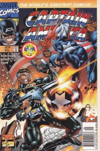 Captain America (2nd Series) #11 (Newsstand) VF ; Marvel | Heroes Reborn Nick Fu