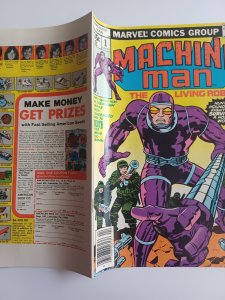 Machine Man #1 newssatnd - Jack Kirby - 1978 - VF