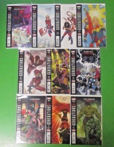Marvel Generations #1's Run 10 One Shot Comics Spiders Marvels Bravest Hulk Iron