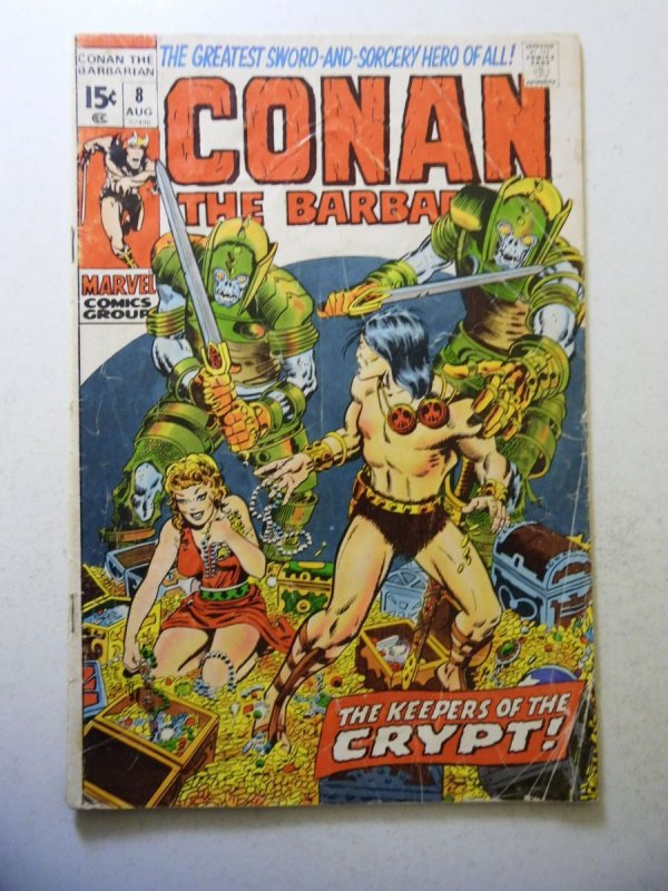 Conan the Barbarian #8 (1971) GD+ Condition