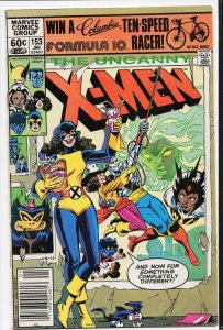 The Uncanny X-Men #153 (1982) X-Men