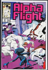 Alpha Flight #54 (1988) Alpha Flight
