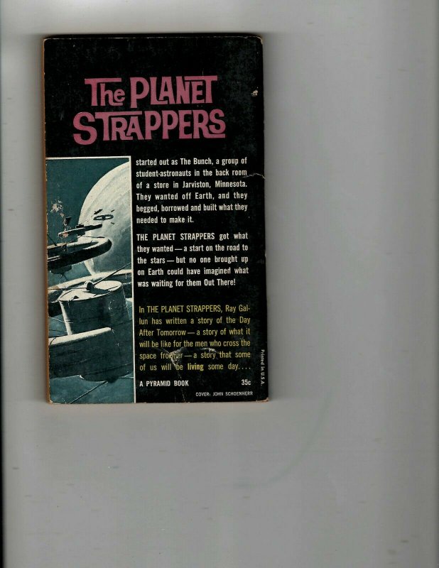 3 Books Cocotte Star Science Fiction No. 6 The Planet Strappers Mystery JK34