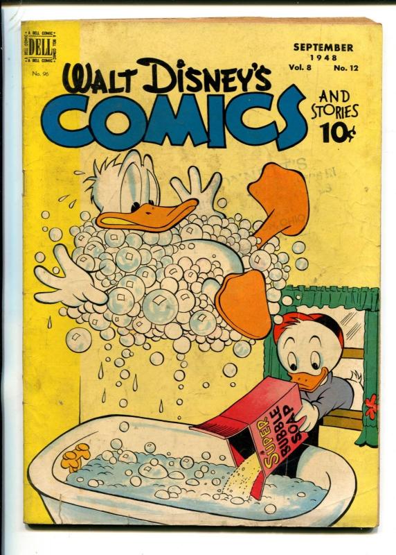 WALT DISNEY'S COMICS AND STORIES #94-1948-DELL-CARL BARKS-MICKEY-DONALD DUCK-vg