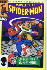 Marvel Tales #182 ORIGINAL Vintage 1985 Marvel Comics Reprints Spiderman 42