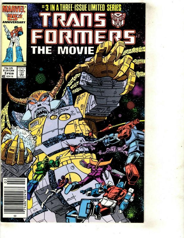 Lot Of 8 Comics Transformers Universe # 2 3 4 (2) The Movie # 2 (2) 3 (2)  WS4