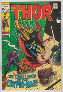 Thor, the Mighty #174 (Mar-70) FN/VF Mid-High-Grade Thor