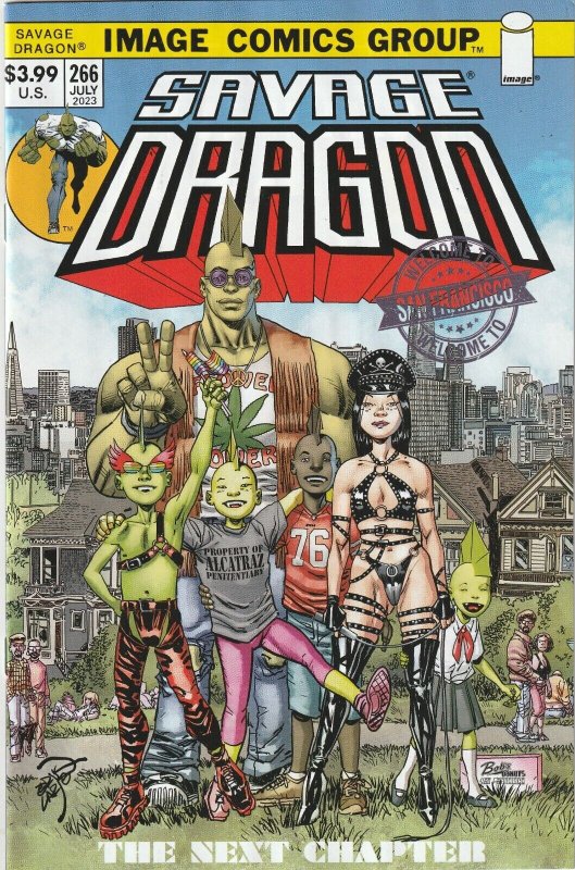 Savage Dragon # 266 Cover B NM Image Comics [Q3]