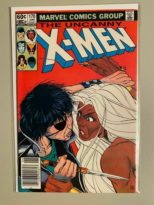 Uncanny X-Men #170 Newsstand 6.0 FN (1983)