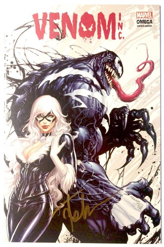 Amazing Spider-Man: Venom Inc. Omega (9.4, 2018) Tyler Kirkham signed copy