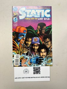 Static #40 VF+ DC Milestone Comic Book  Lost Boyz Icon 1st  Boombox 4 HH1