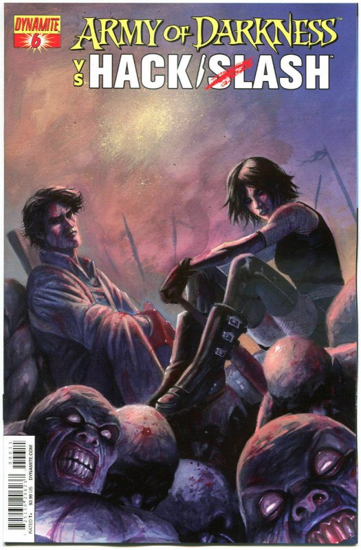 ARMY OF DARKNESS HACK SLASH #6, NM-, 2013, Horror, more AOD in store