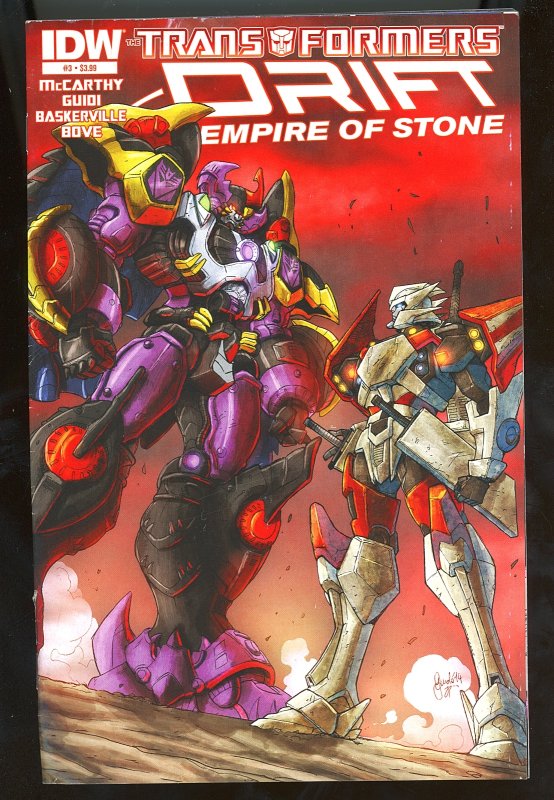 The Transformers: Drift - Empire of Stone #3 (2015)