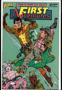 First Adventures #2 (1986) Blaze Barlow and the Eternity Command
