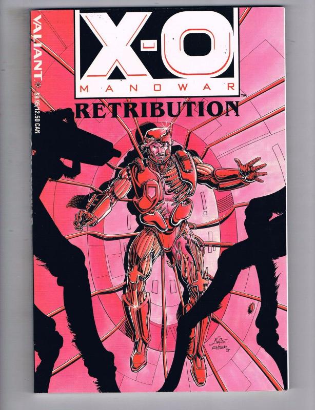 X-O Manowar Retribution Valiant Comics TPB Graphic Novel Bob Layton Series J24