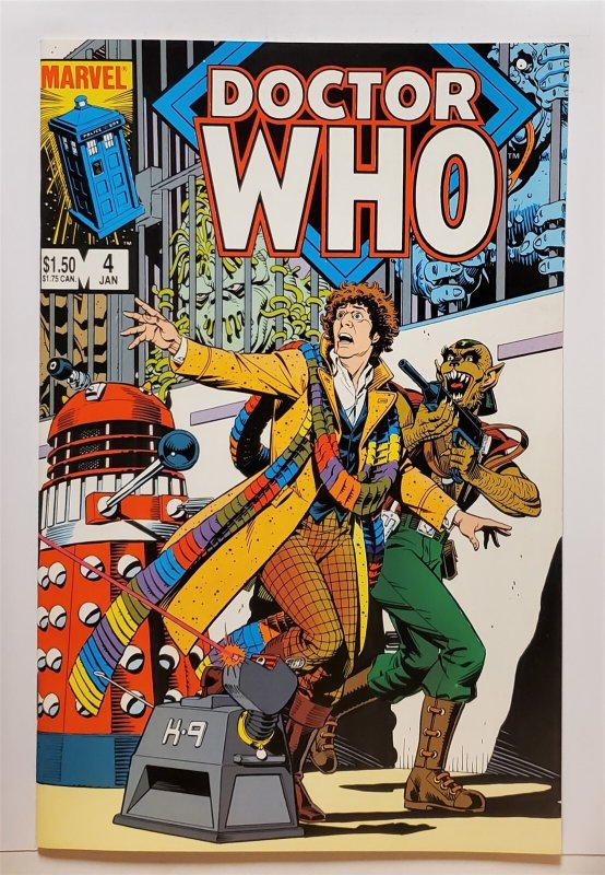 Doctor Who (1st Series) #4 (Jan 1985, Marvel) VF/NM