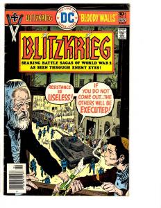 3 Blitzkrieg DC Comic Books # 1 2 3 War Comics World War II Germany Nazi WM6