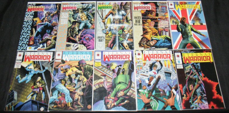 ETERNAL WARRIOR LOT/RUN 41PC (VF-NM)