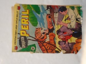 Operation Peril (1950, ACG) #2 fn-; + #7 cover!